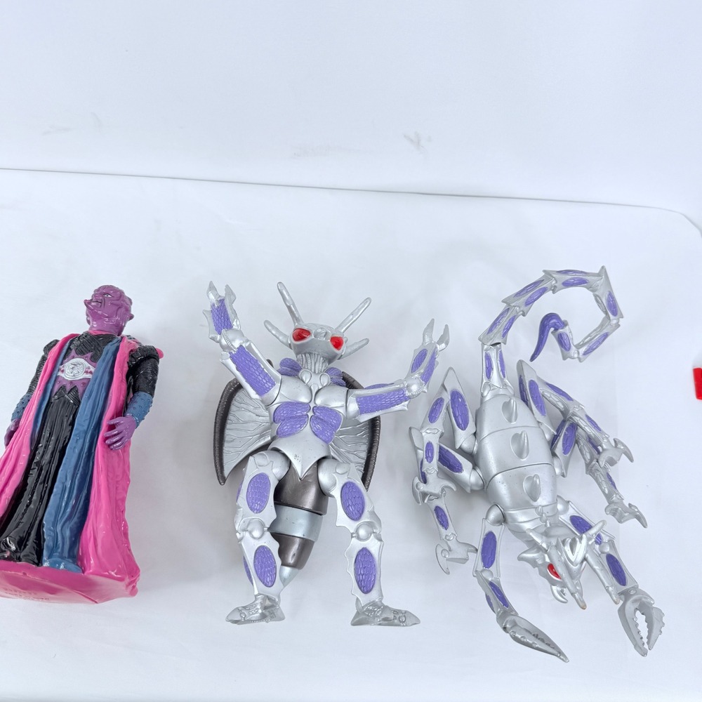 1995 Bandai Power Rangers Evil Space Aliens Figures Ivan Ooze Hornitor Scorpitan